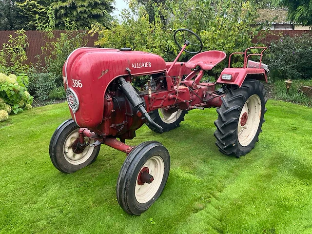 1957 porsche a 111 oldtimer tractor - afbeelding 1 van  16