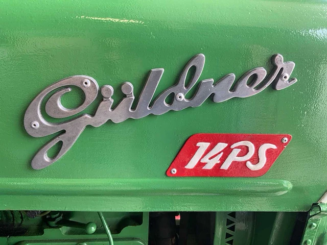 1958 guldner azk tweewielaangedreven landbouwtractor - afbeelding 13 van  49