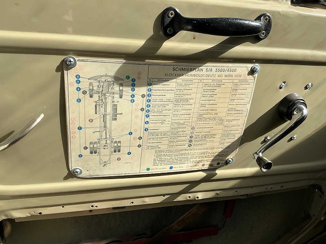 1958 magirus-deutz mercur 120l vrachtwagen - afbeelding 25 van  40