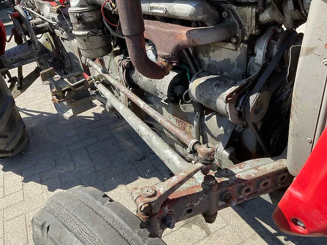 1958 massey ferguson 35 4 cilinder minitractor - afbeelding 15 van  19