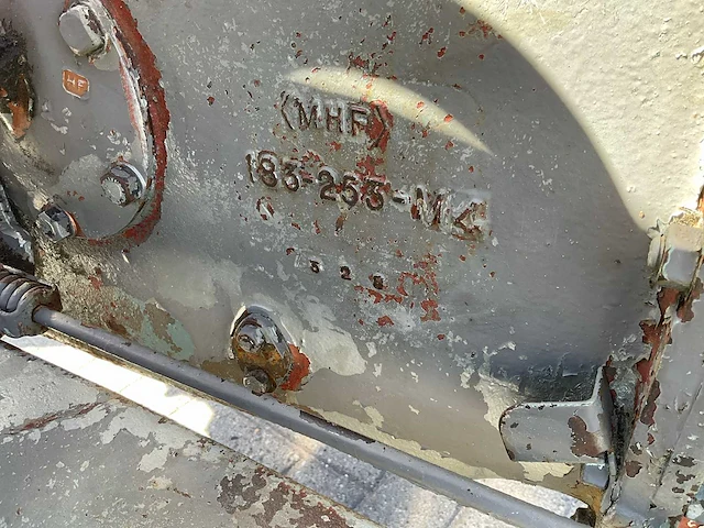 1958 massey ferguson 35 4 cilinder minitractor - afbeelding 19 van  19