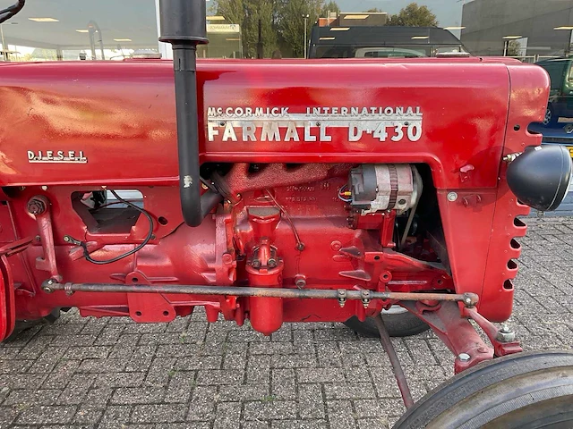 1958 mc cormick international farmall d-430 oldtimer tractor - afbeelding 11 van  32