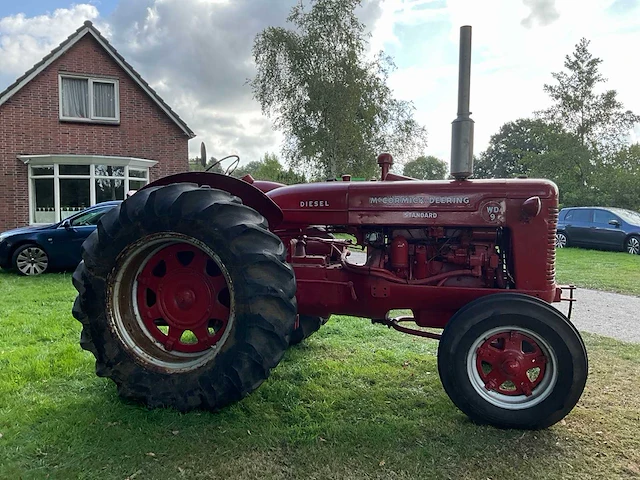 1958 mccormick deering wd9 oldtimer tractor - afbeelding 24 van  27