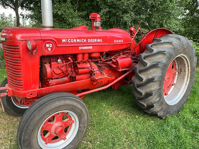 1958 mccormick deering wd9 oldtimer tractor - afbeelding 2 van  27