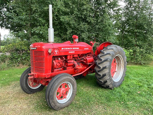 1958 mccormick deering wd9 oldtimer tractor - afbeelding 12 van  27