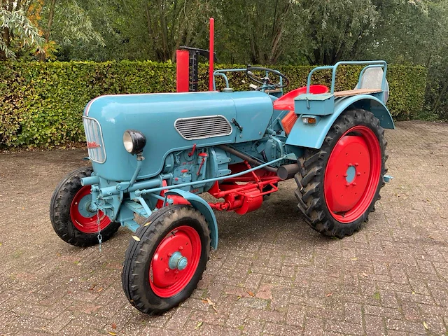 1959 eicher em295g oldtimer tweewielaangedreven landbouwtractor - afbeelding 1 van  26