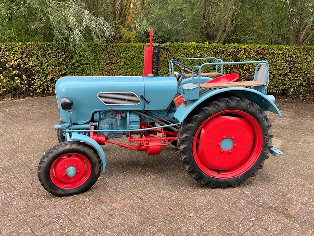 1959 eicher em295g oldtimer tweewielaangedreven landbouwtractor - afbeelding 21 van  26