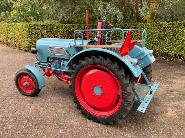 1959 eicher em295g oldtimer tweewielaangedreven landbouwtractor - afbeelding 22 van  26