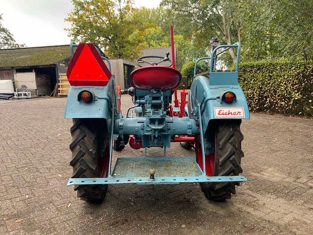 1959 eicher em295g oldtimer tweewielaangedreven landbouwtractor - afbeelding 23 van  26