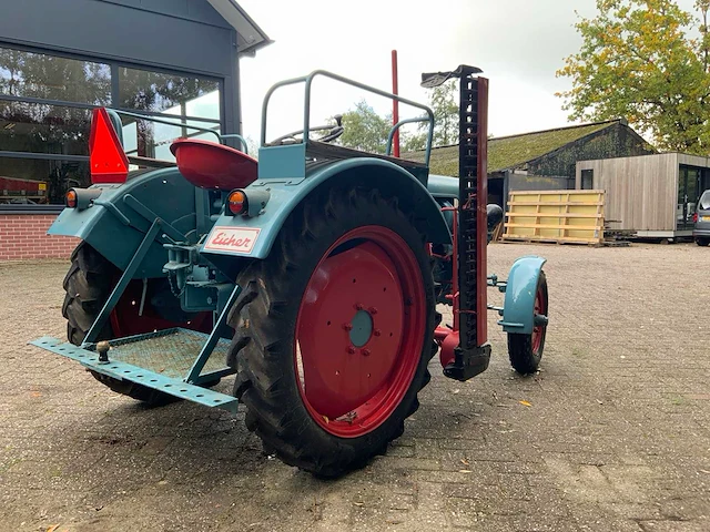 1959 eicher em295g oldtimer tweewielaangedreven landbouwtractor - afbeelding 24 van  26