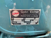 1959 eicher em295g oldtimer tweewielaangedreven landbouwtractor - afbeelding 25 van  26