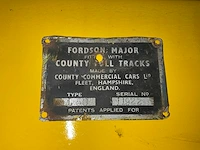 1959 fordson county crawler swamp, sdl50 oldtimer tractor - afbeelding 13 van  20