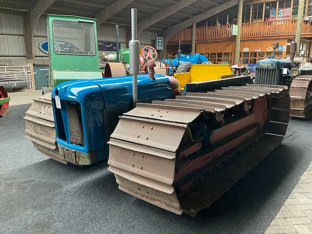 1959 fordson county crawler swamp, sdl50 oldtimer tractor - afbeelding 1 van  16