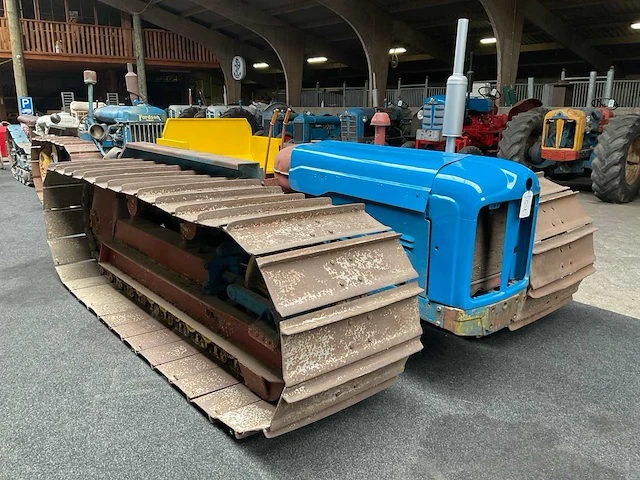 1959 fordson county crawler swamp, sdl50 oldtimer tractor - afbeelding 10 van  16
