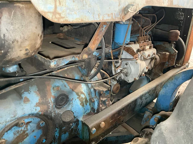 1959 fordson major county super 4 oldtimer tractor, 4wd - afbeelding 17 van  17
