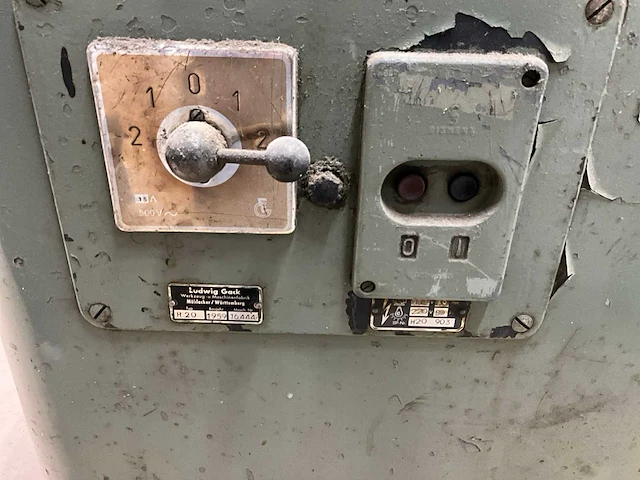 1959 gack h20 vormmachine - afbeelding 9 van  11