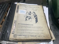 1959 kummer k20 2 koppige spindelmachine - afbeelding 10 van  12