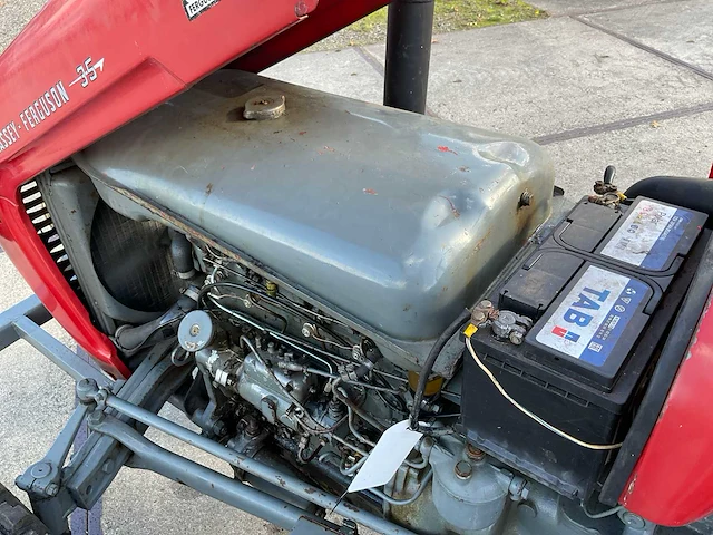 1959 massey ferguson 35 oldtimer tractor - afbeelding 22 van  31