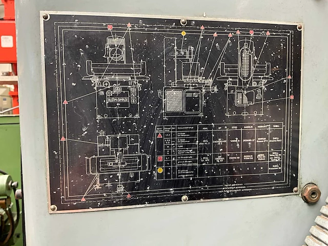 1960 blomh simplex 7 vlakslijpmachine - afbeelding 10 van  10