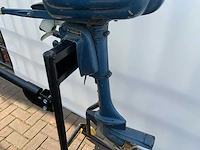 1960 evinrude 3 fightwin buitenboordmotor - afbeelding 4 van  7