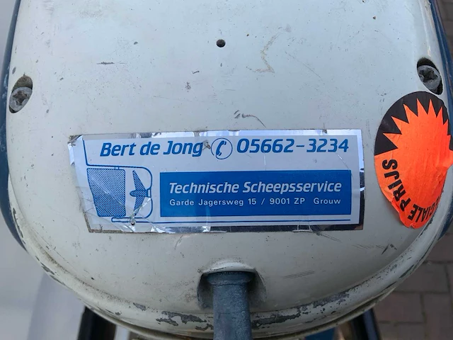 1960 evinrude 3 fightwin buitenboordmotor - afbeelding 7 van  7