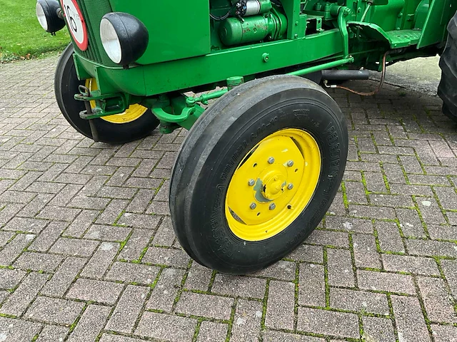 1960 john deere lanz 300 oldtimer tractor + maaibalk - afbeelding 6 van  31