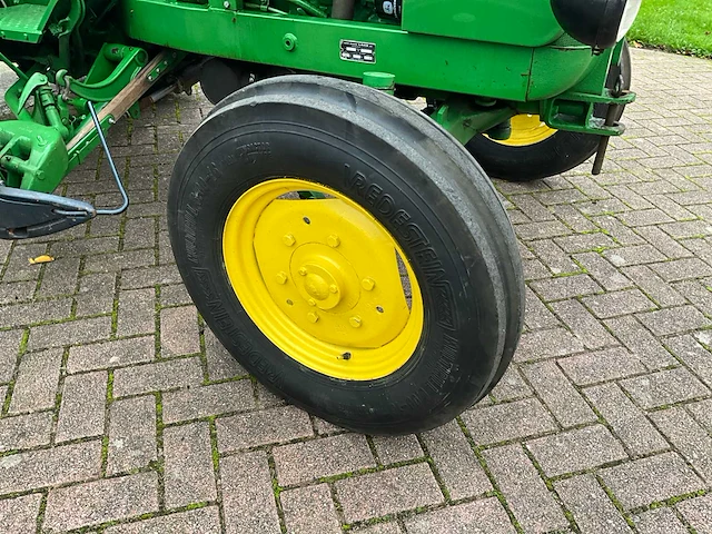 1960 john deere lanz 300 oldtimer tractor + maaibalk - afbeelding 7 van  31