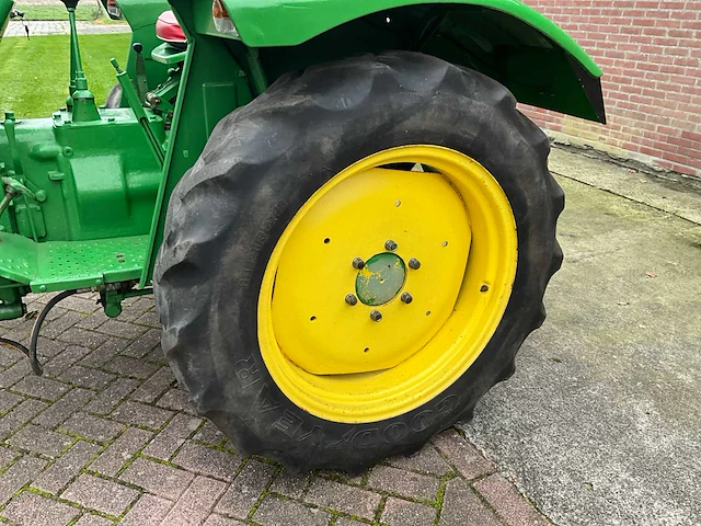 1960 john deere lanz 300 oldtimer tractor + maaibalk - afbeelding 9 van  31