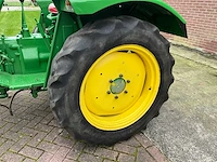 1960 john deere lanz 300 oldtimer tractor + maaibalk - afbeelding 9 van  31