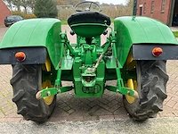 1960 john deere lanz 300 oldtimer tractor + maaibalk - afbeelding 10 van  31