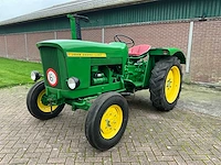 1960 john deere lanz 300 oldtimer tractor + maaibalk - afbeelding 1 van  31