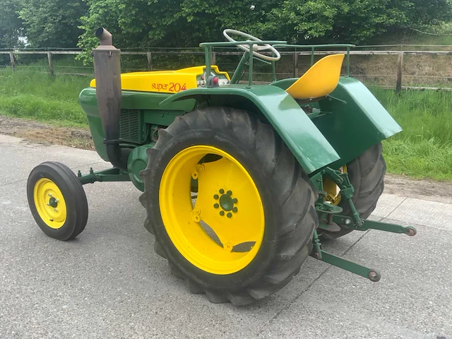 1960 sfv vierzon super 204 oldtimer tractor - afbeelding 22 van  27