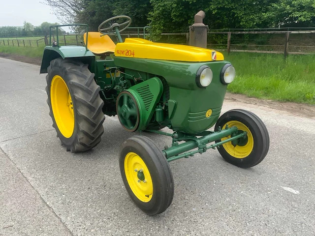 1960 sfv vierzon super 204 oldtimer tractor - afbeelding 26 van  27