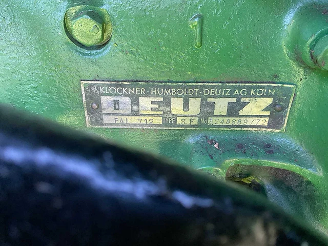 1961 deutz d50-ufe oldtimer tractor - afbeelding 9 van  29