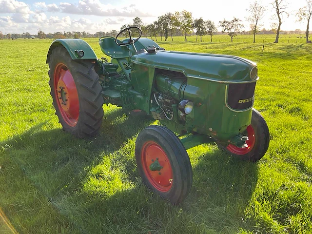 1961 deutz d50-ufe oldtimer tractor - afbeelding 22 van  29