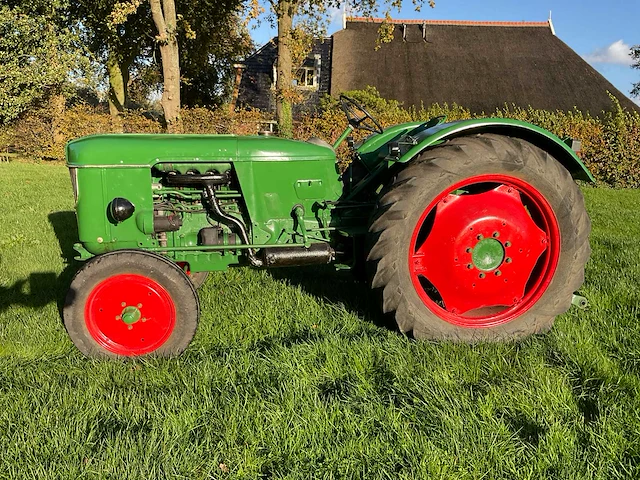 1961 deutz d50-ufe oldtimer tractor - afbeelding 27 van  29
