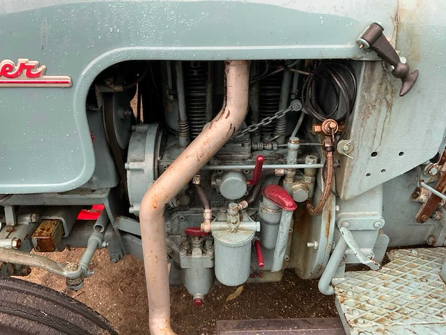 1961 eicher es201 oldtimer tweewielaangedreven landbouwtractor - afbeelding 7 van  29