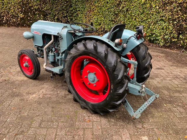 1961 eicher es201 oldtimer tweewielaangedreven landbouwtractor - afbeelding 23 van  29