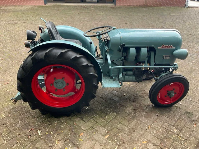 1961 eicher es201 oldtimer tweewielaangedreven landbouwtractor - afbeelding 26 van  29