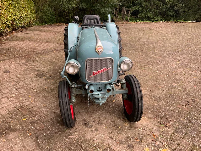1961 eicher es201 oldtimer tweewielaangedreven landbouwtractor - afbeelding 28 van  29
