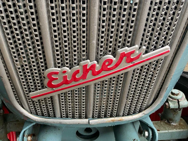 1961 eicher es201 oldtimer tweewielaangedreven landbouwtractor - afbeelding 29 van  29