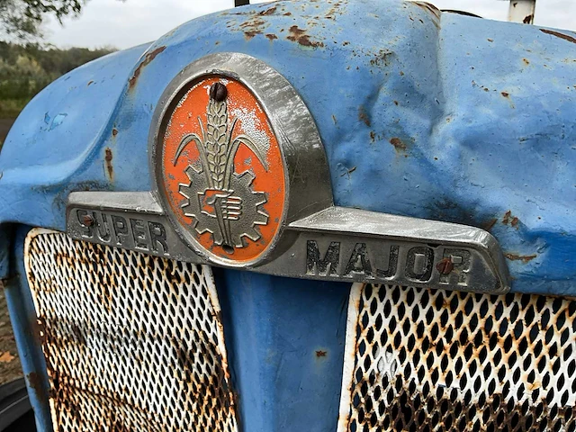 1961 fordson super major oldtimer tractor - afbeelding 24 van  31