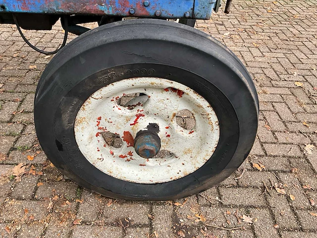 1961 fordson super major oldtimer tractor - afbeelding 28 van  31