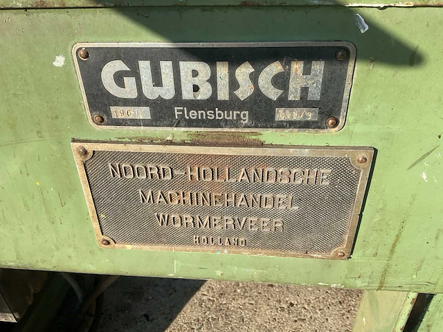 1961 gubisch 60313 vlakbank - afbeelding 11 van  14