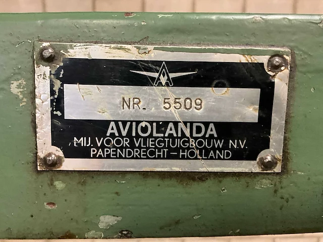 1962 aviolanda 1219 gw4 drierolwals - afbeelding 12 van  12