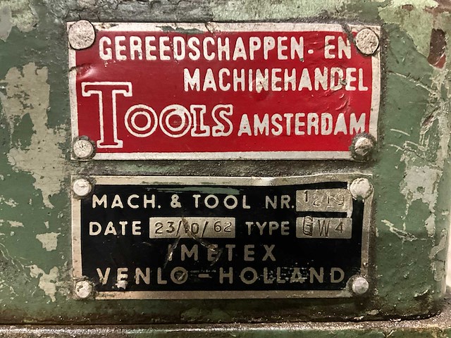 1962 aviolanda 1219 gw4 drierolwals - afbeelding 3 van  12