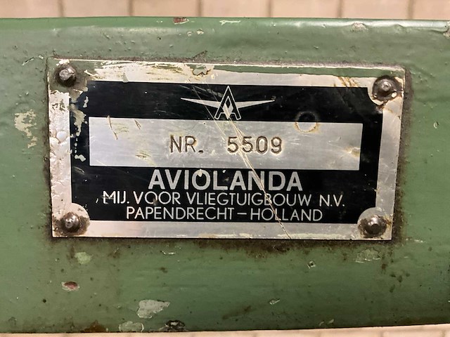 1962 aviolanda 1219 gw4 drierolwals - afbeelding 4 van  12