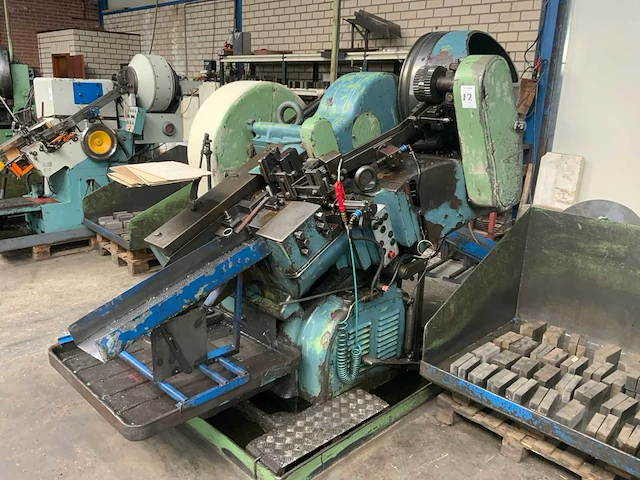 1962 hilgeland tr 4 schroefdraad walsmachine - afbeelding 12 van  18