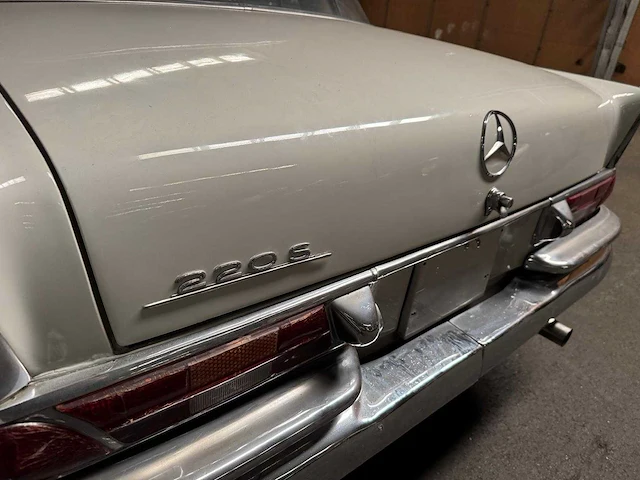 1962 mercedes benz s-klasse 220 w111 heckflosse 6580 - afbeelding 11 van  25