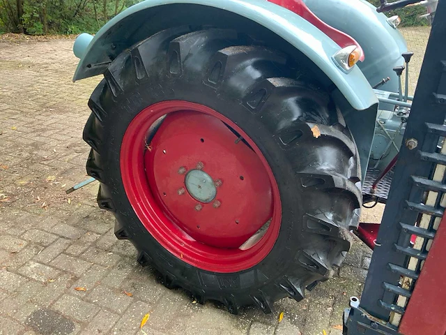1963 eicher edk 3 oldtimer tweewielaangedreven landbouwtractor - afbeelding 4 van  33